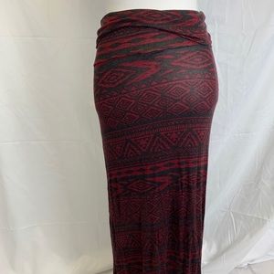 Aztec maxi skirt